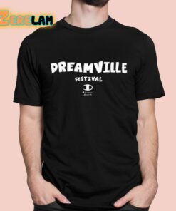 Dreamville Festival 2024 Cloud Guy Black Po Shirt