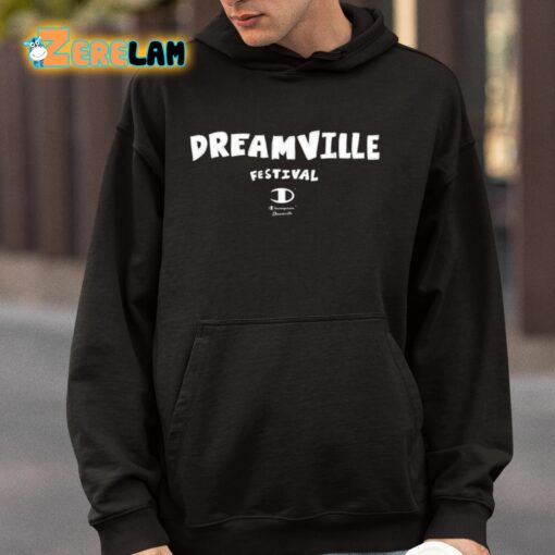 Dreamville Festival 2024 Cloud Guy Black Po Shirt