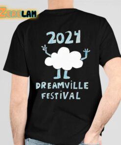 Dreamville Festival 2024 Cloud Guy Black Po Shirts 6 1