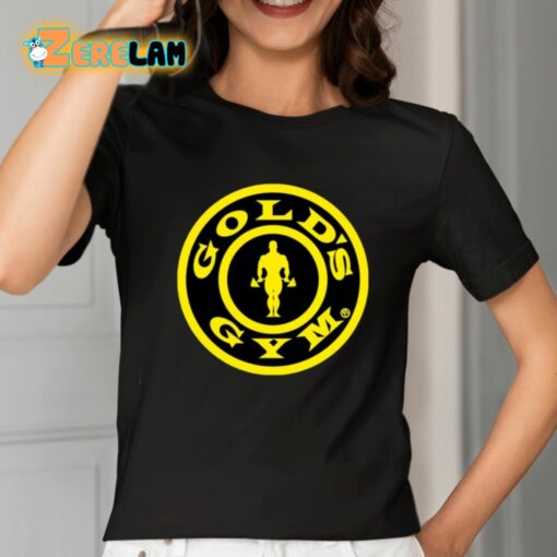 Drew Mcintyre Gold’s Gym Logo Shirt
