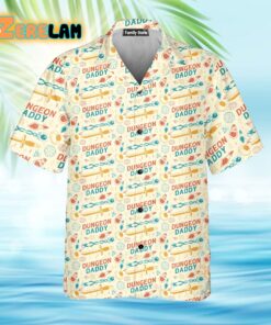 Dungeon Daddy Pattern Hawaiian Shirt
