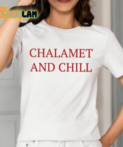 Elizabeth Olsen Chalamet And Chill Shirt 2 1