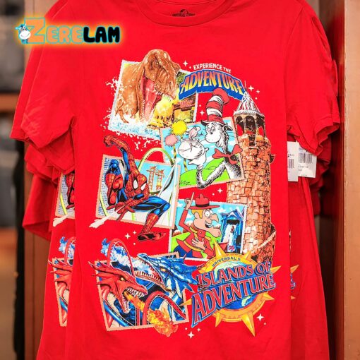 Experience The Adventure Islands Of Adventure Shirt