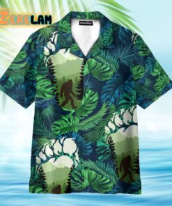 Fantastic Bigfoot Camping Hawaiian Shirt