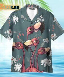Flamingo Colorful Hawaiian Shirt
