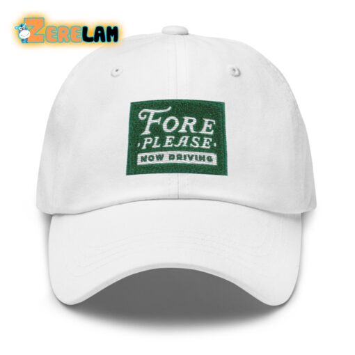 Fore Please Now Driving Hat