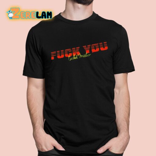 Fuck You Ticket Master Shirt