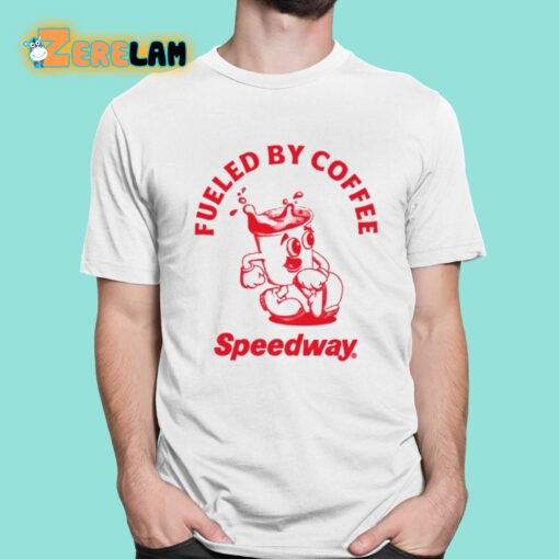 Fueled By Coffee Speedway Shirt