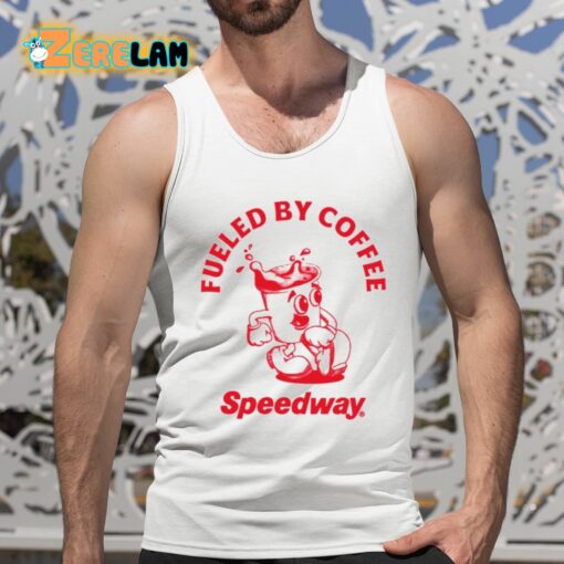 Fueled By Coffee Speedway Shirt