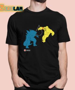 Godzilla Vs Kong American Red Cross 2024 Shirt