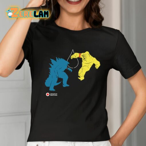 Godzilla Vs Kong American Red Cross 2024 Shirt