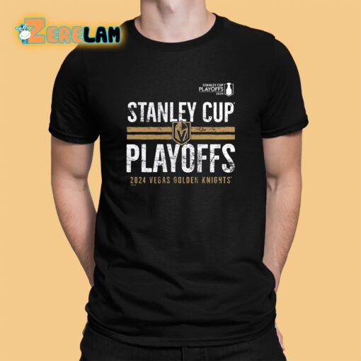 Golden Knights 2024 Stanley Cup Playoffs Crossbar Shirt