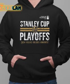 Golden Knights 2024 Stanley Cup Playoffs Crossbar Shirt 2 1