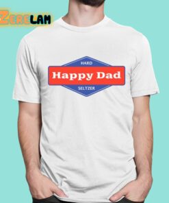 Happy Dad Hard Seltzer Logo Shirt 1 1