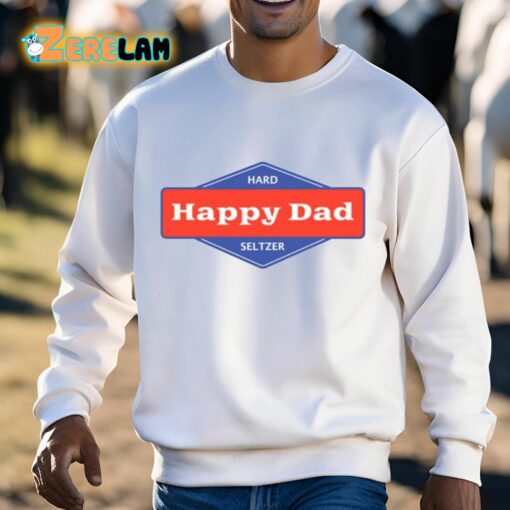 Happy Dad Hard Seltzer Logo Shirt