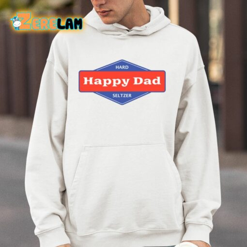 Happy Dad Hard Seltzer Logo Shirt