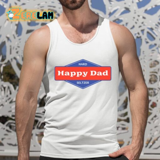 Happy Dad Hard Seltzer Logo Shirt