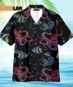 Octopus Colorful Hawaiian Shirt