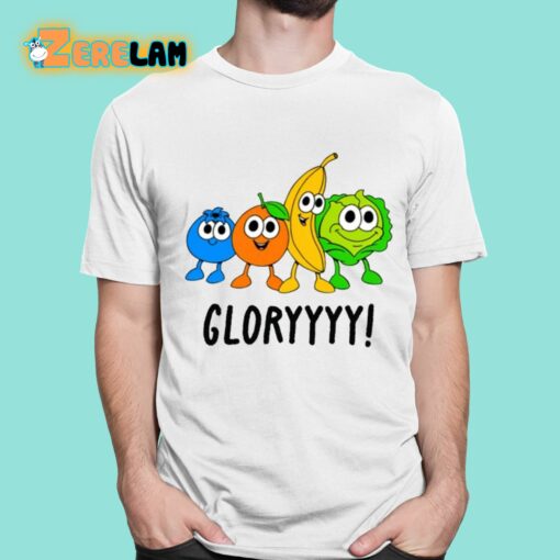 Hivemindtv Gloryyy Funny Fruit Shirt