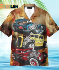 Classic Hot Rod Hawaiian Shirt