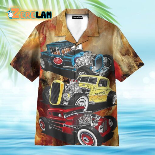 Classic Hot Rod Hawaiian Shirt