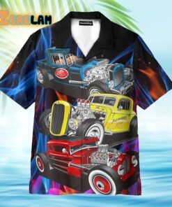 Hot Rod Car Hawaiian Shirt