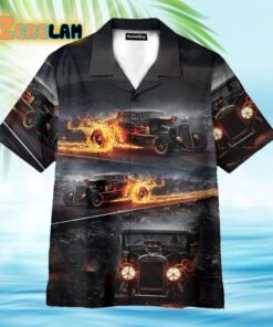 Hot Rod Car What A Ride Hawaiian Shirt