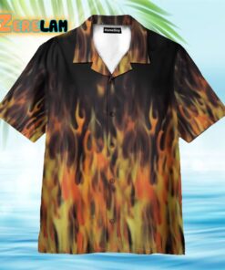 Hot Rod Flame Bowling Hawaiian Shirt