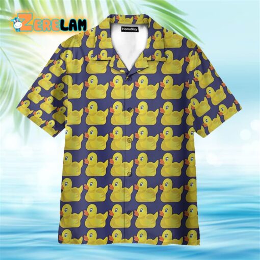 How I Met Your Mother Ducky Tie Pattern Hawaiian Shirt