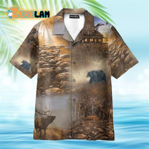 Hunting Camo Hawaiian Shirt