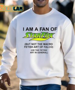 I Am A Fan Of Starfox But Not The Macro Fetish Art Of Falco Shirt 3 1