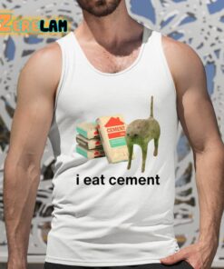 I Eat Cement Cursed Cat Shirt 5 1