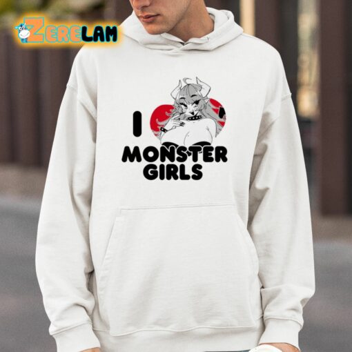 I Love Monster Girls Shirt