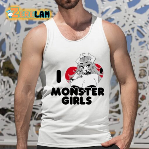 I Love Monster Girls Shirt