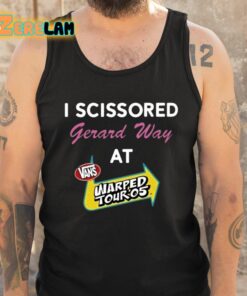 I Scissored Gerard Way At Vans Warped Tour05 Shirt 5 1