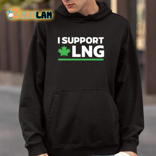 I Support Canadian Lng The World Needs More Canadian Energy Shirt