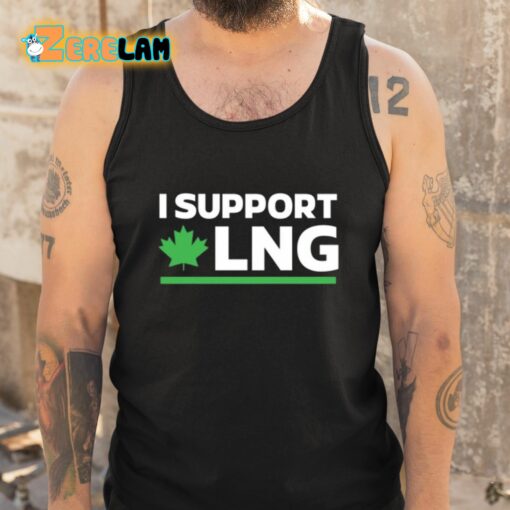 I Support Canadian Lng The World Needs More Canadian Energy Shirt