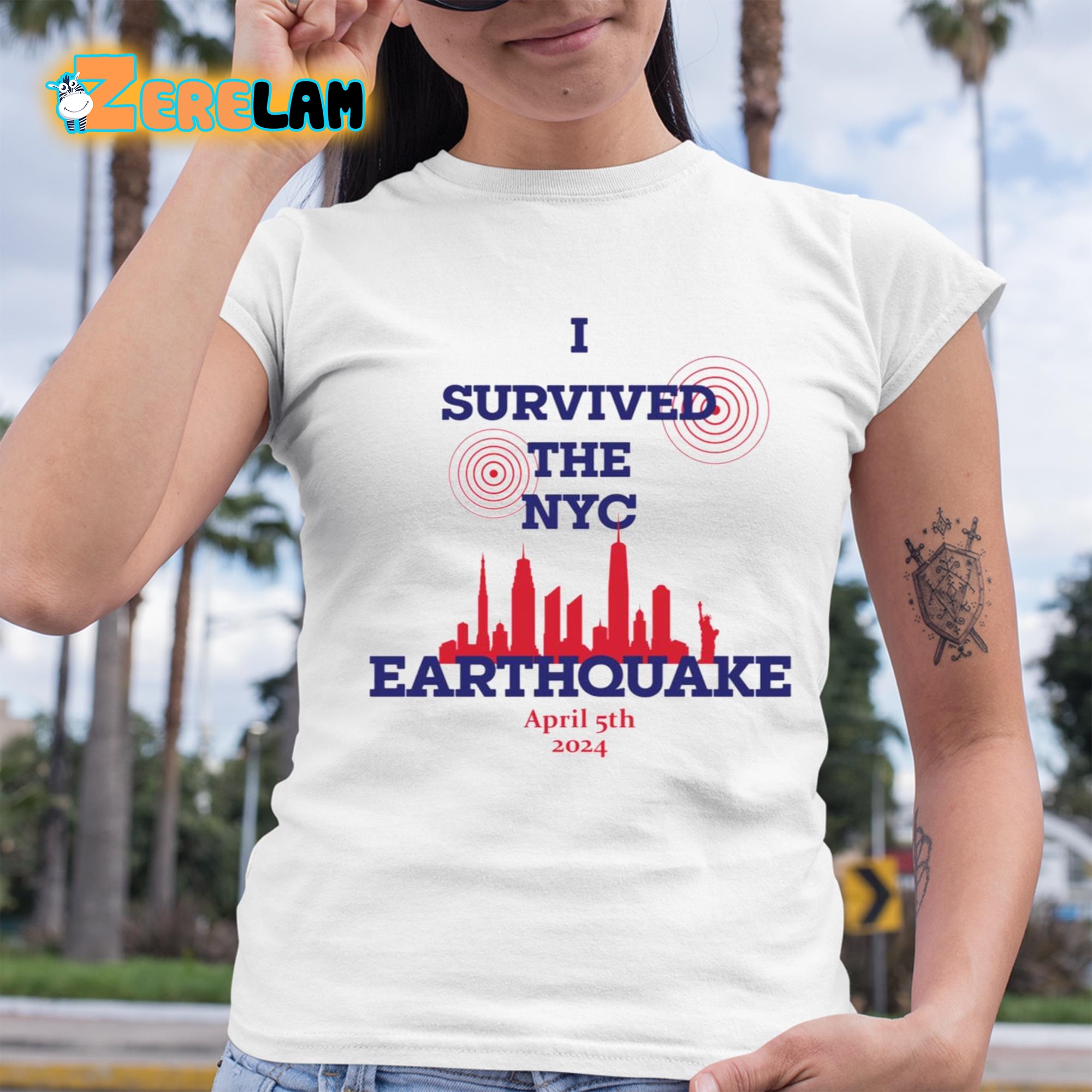I Survived The NYC Earthquake April 5th 2024 Shirt 6 1