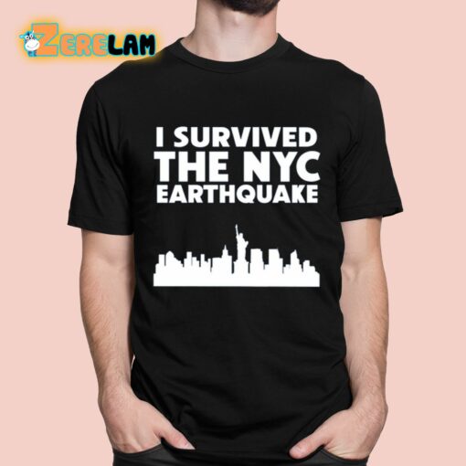 I Survived The Nyc Earthquake 2024 Shirt