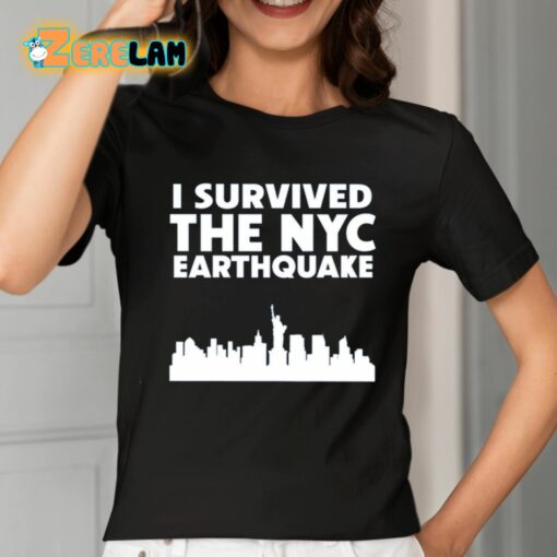 I Survived The Nyc Earthquake 2024 Shirt