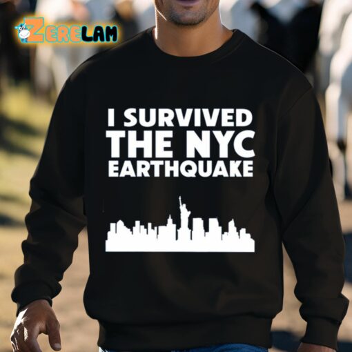 I Survived The Nyc Earthquake 2024 Shirt