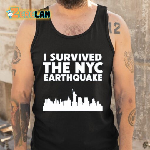 I Survived The Nyc Earthquake 2024 Shirt