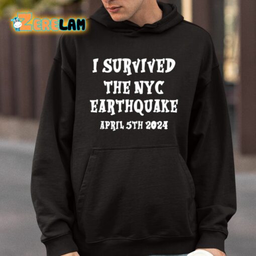 I Survived The Nyc Earthquake Shirt