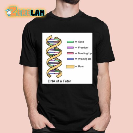 IAmSocaJA DNA Of A Feter Shirt