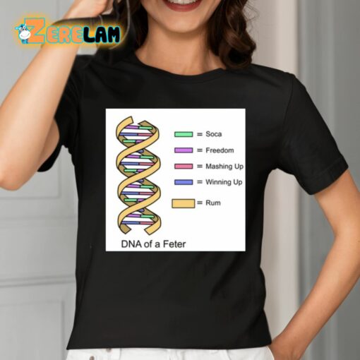 IAmSocaJA DNA Of A Feter Shirt