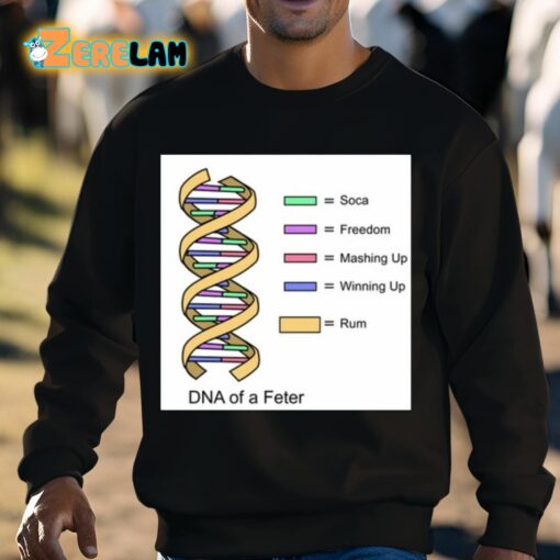 IAmSocaJA DNA Of A Feter Shirt