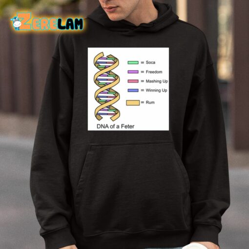 IAmSocaJA DNA Of A Feter Shirt