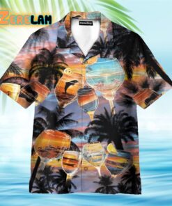 It’s Time For Wine Funny Hawaiian Shirt