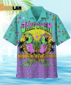 Jake Owen Florida Palm Trees & Palm Readers Hawaiian Shirt