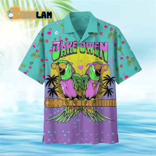 Jake Owen Florida Palm Trees & Palm Readers Hawaiian Shirt